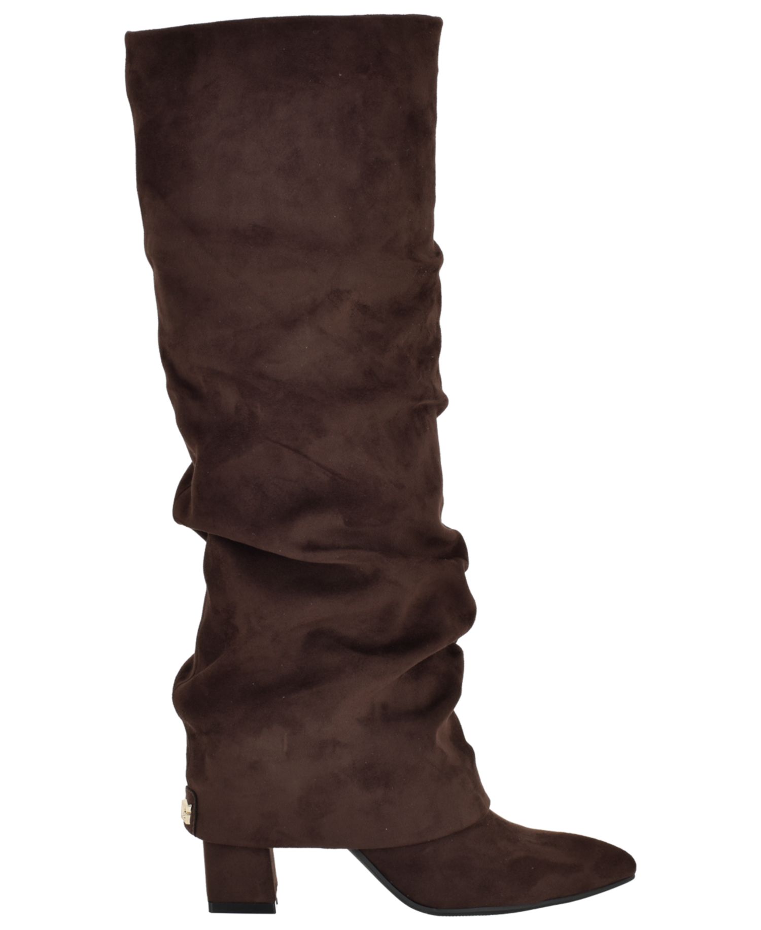 Women's Geima Tall Slouchy Foldover Block Heel Boots, Regular & Wide Calf
