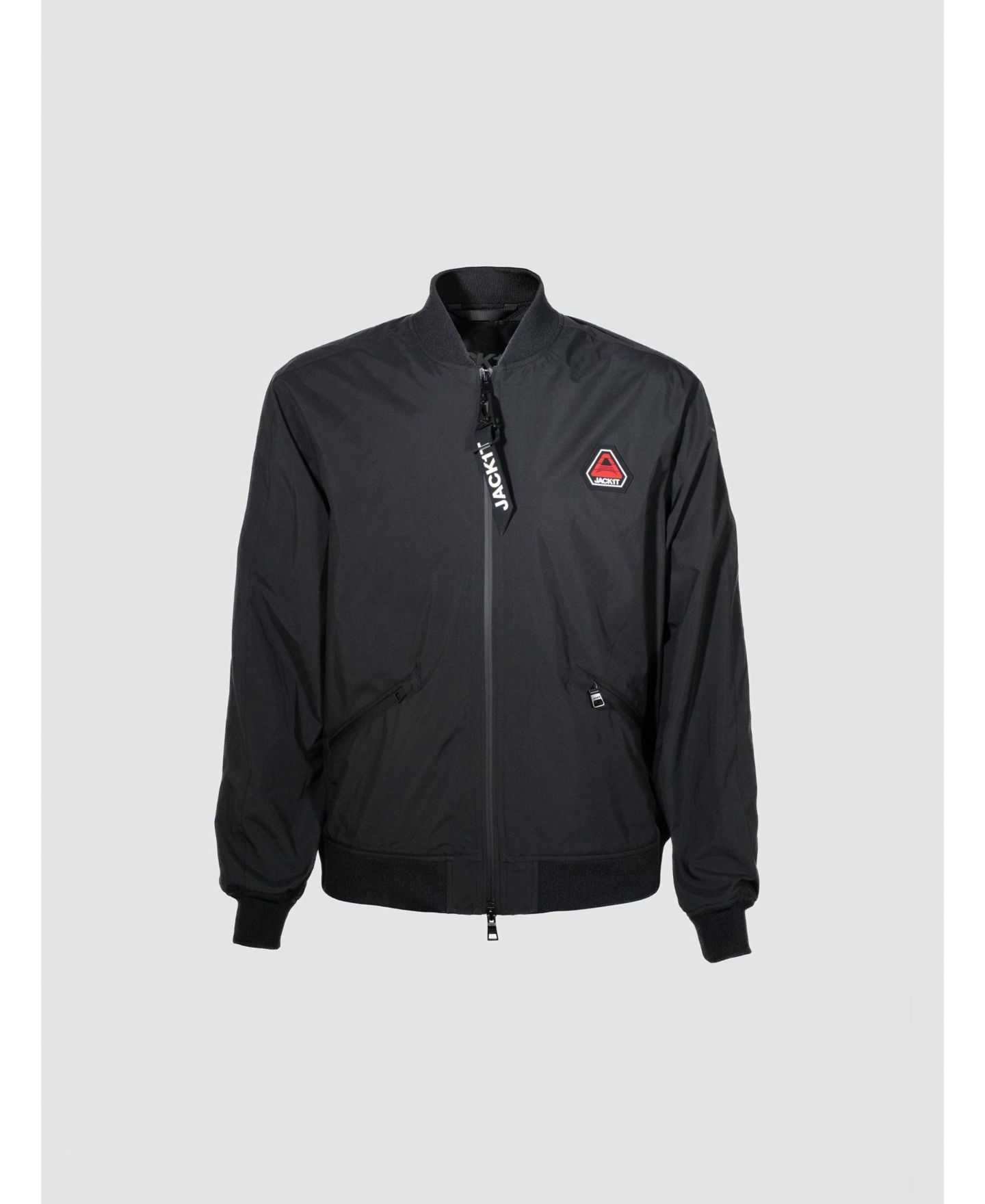 Мужская куртка JACK1T Oberon Tech Bomber, цвет: Чёрный — фото 6