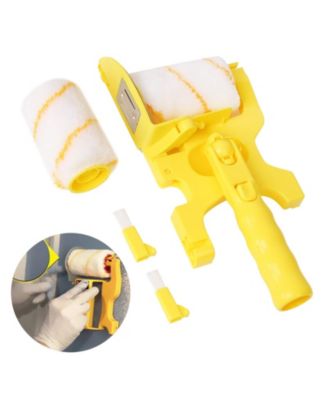Paint Edger Roller Brush Multifunctional Hand-held Portable Tool Kit Pole Mountable Wall Ceiling Painting