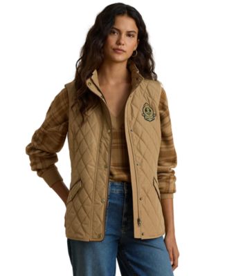 Women's Lined Diamond-Quilted Vest