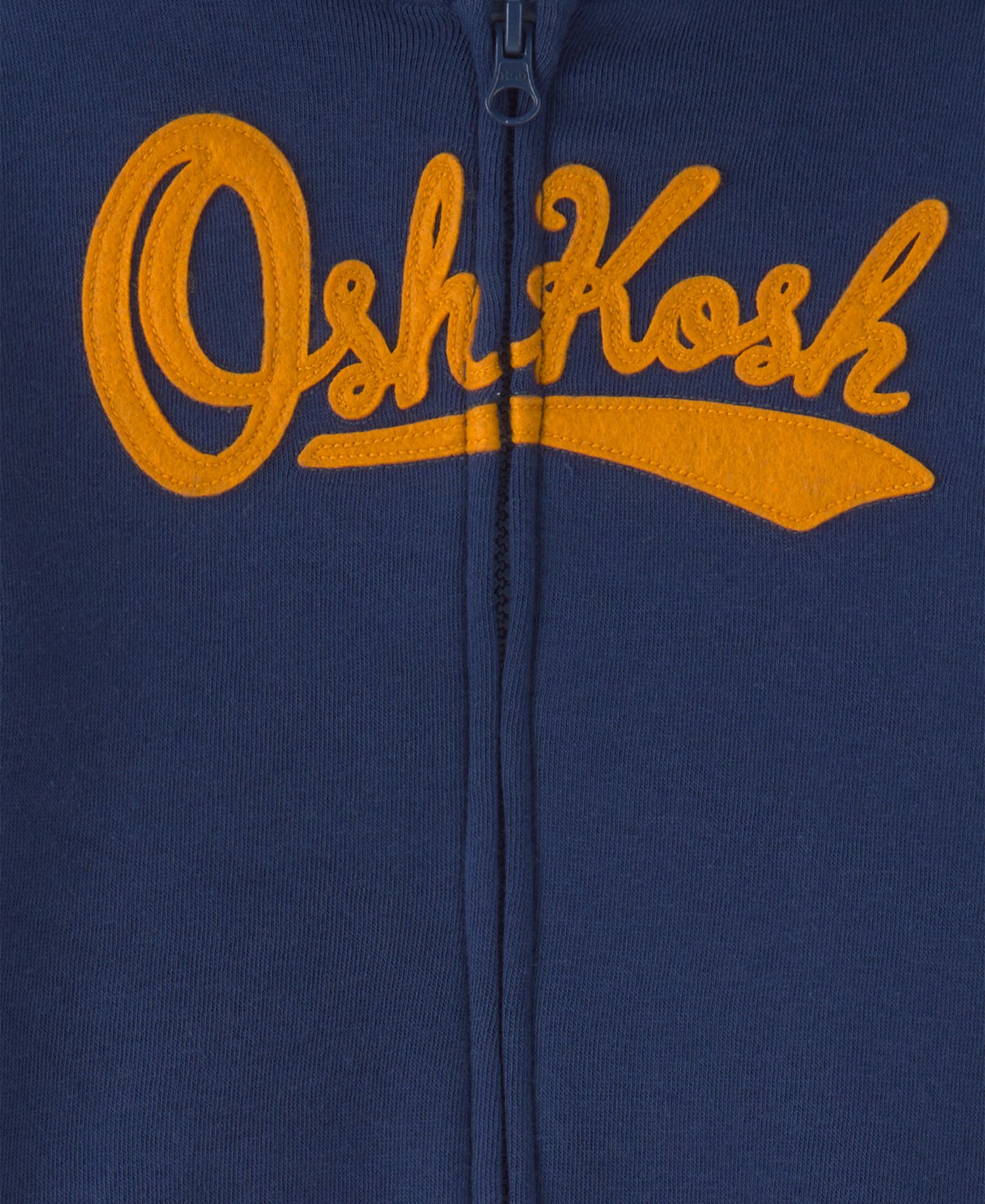 Baby Boys' Long-Sleeve Oshkosh Logo Fleece Hoodie and Pants, 2-Piece Set