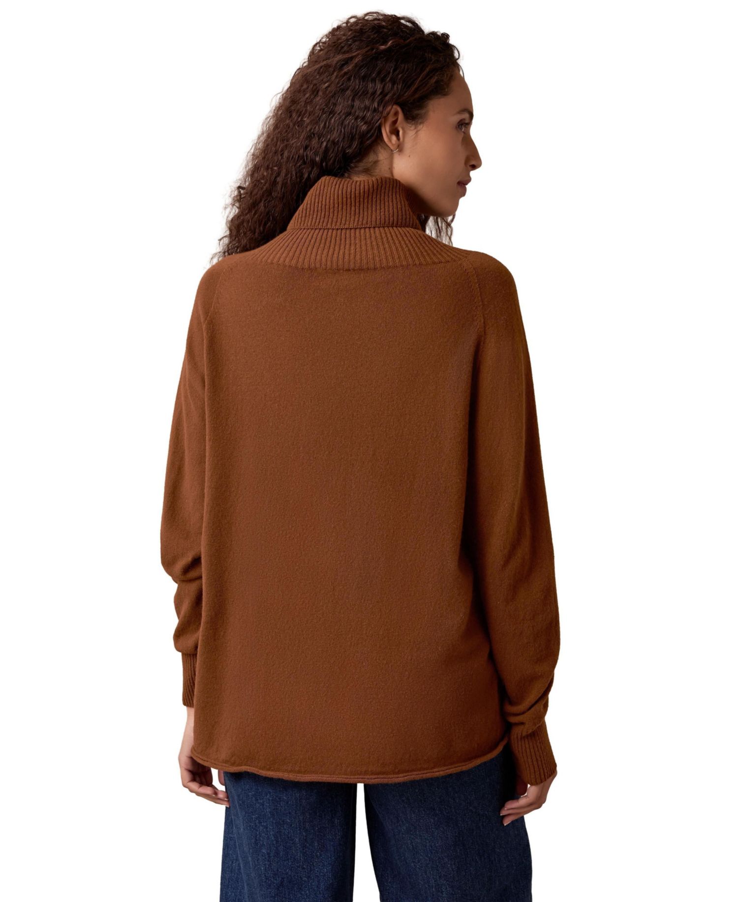 Women's Celtic and Co. Supersoft Slouchy Turtle Neck Sweater