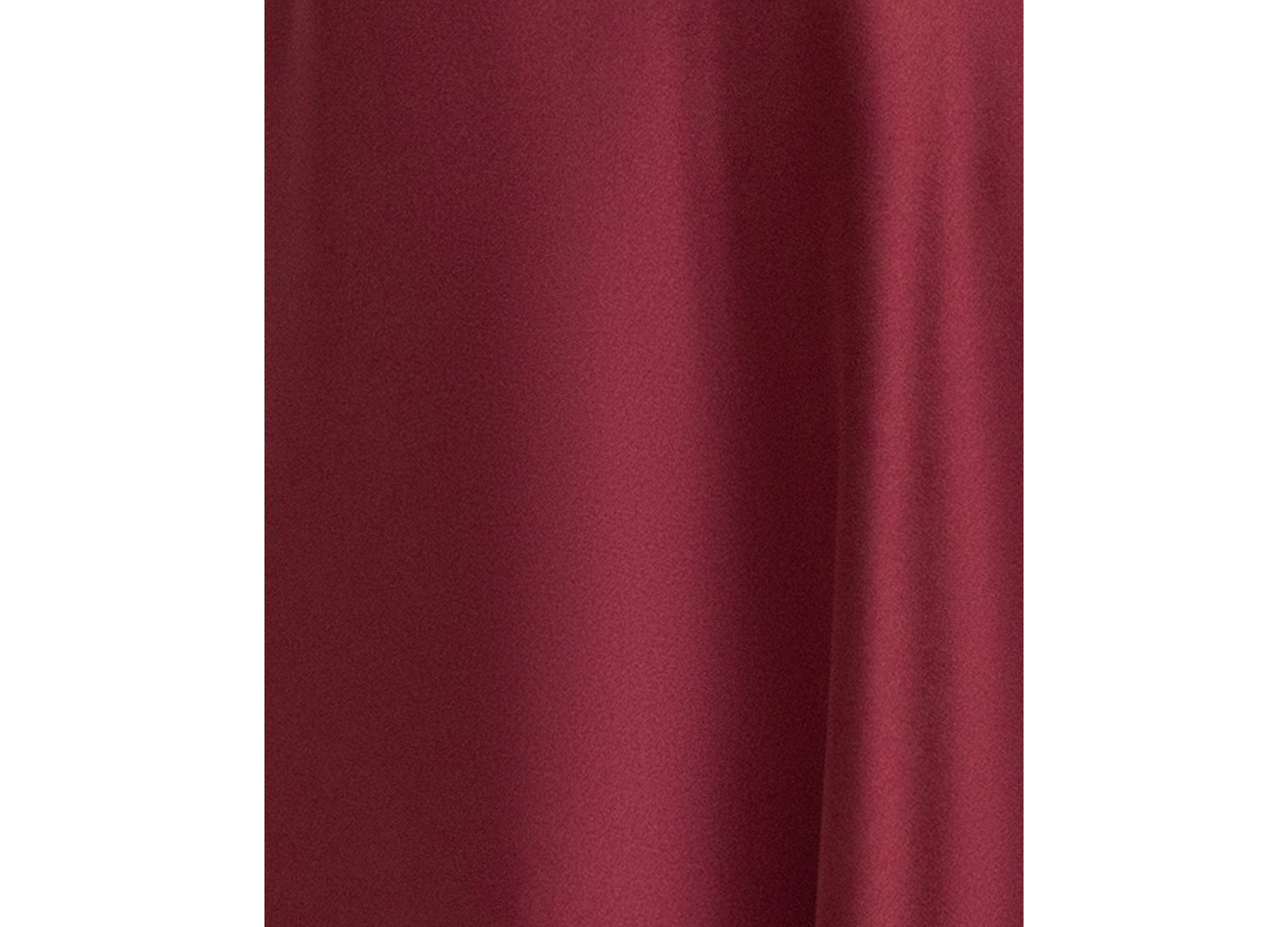 Women's Francesca Halter Ruched Satin Long Dress