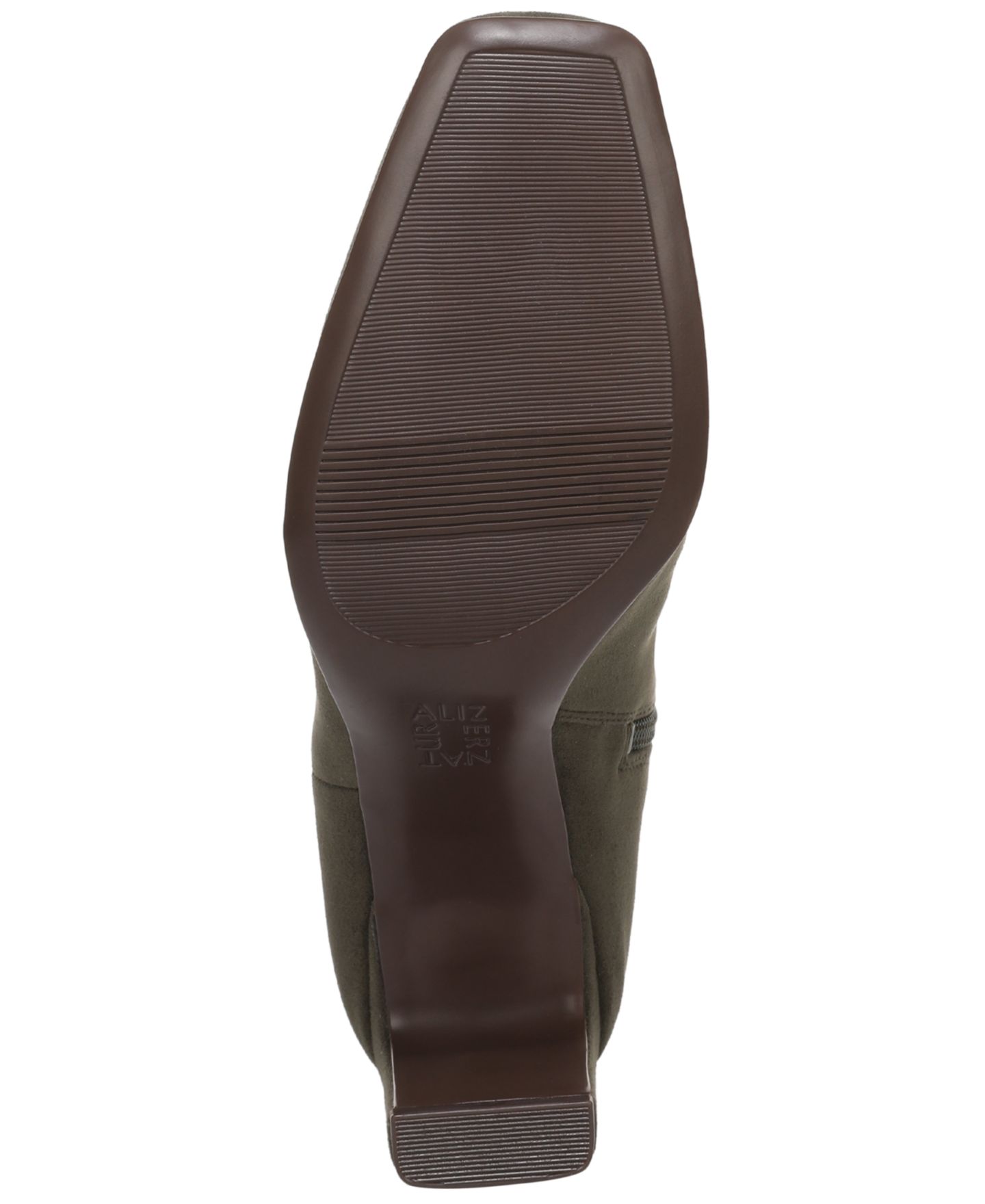 Женские ботинки Naturalizer Nona Zipper Tall Boots, Regular, Wide and Extra Wide Calf, цвет: Глиняный — фото 5