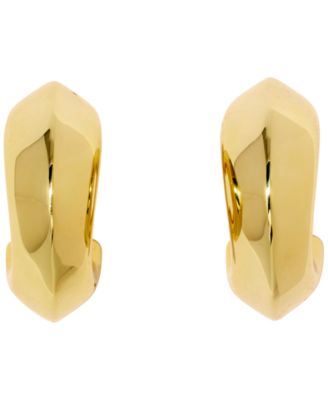 14k Gold-Plated Embry Hoop Earrings