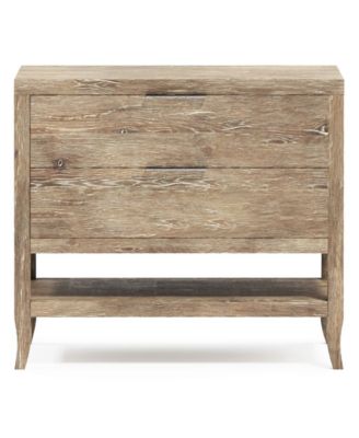 Tribeca 34" Wood 2-Drawer Nightstand