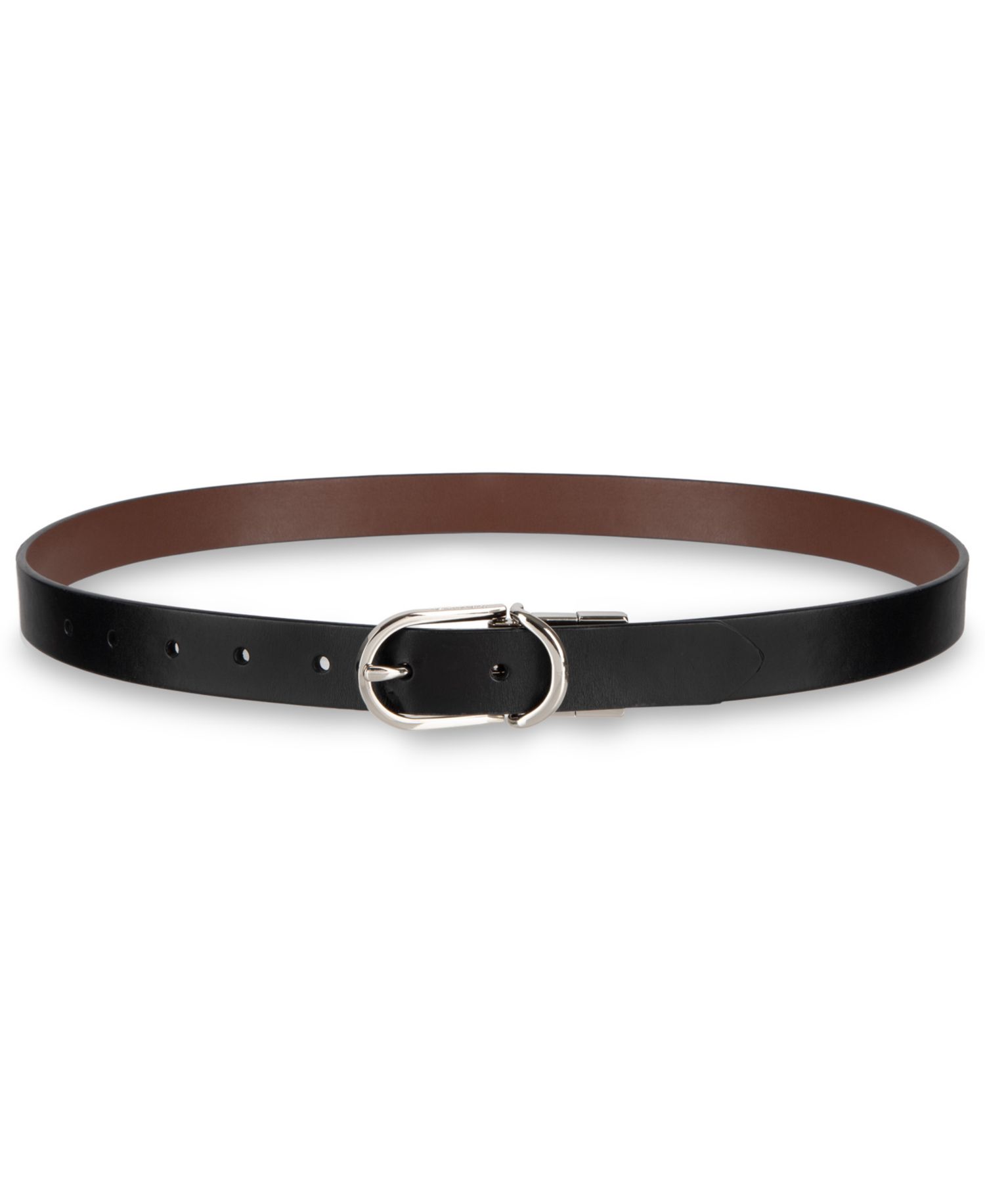 2 In 1 Reversible Leather Dress Belt