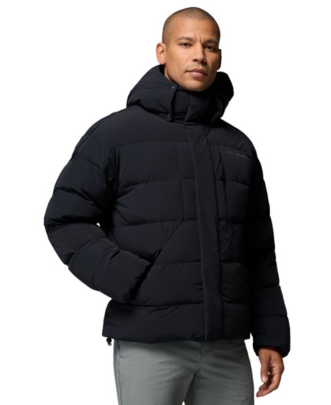 Мужская куртка Columbia Amaze Puff™ Hooded, цвет: Чёрный