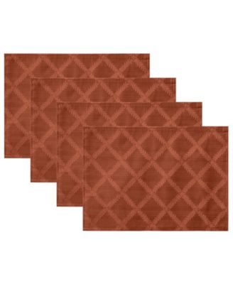Laurel Leaf Rectangular Placemats, Set of 4