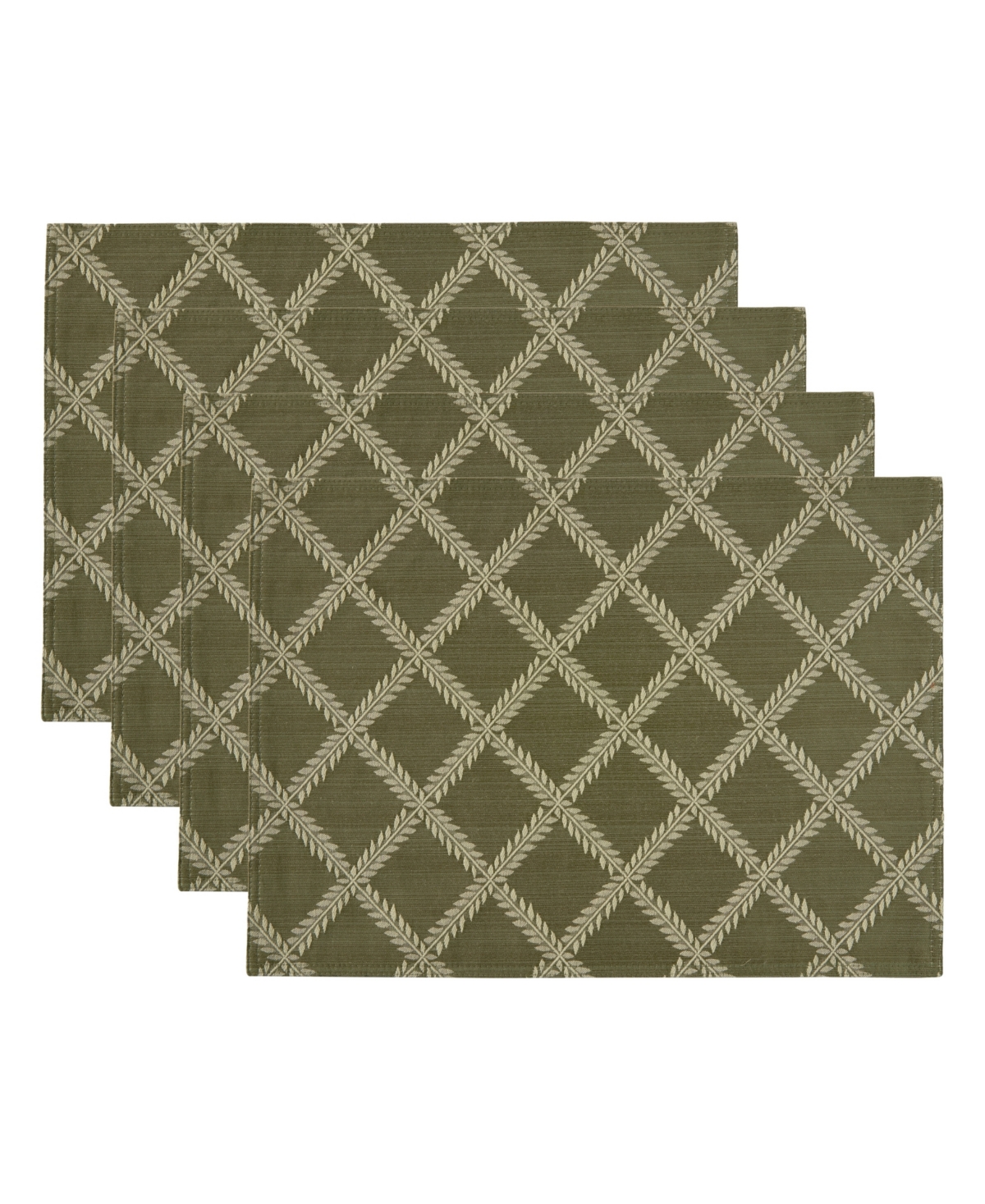 Lenox Laurel Leaf Rectangular Placemats, Set of 4
