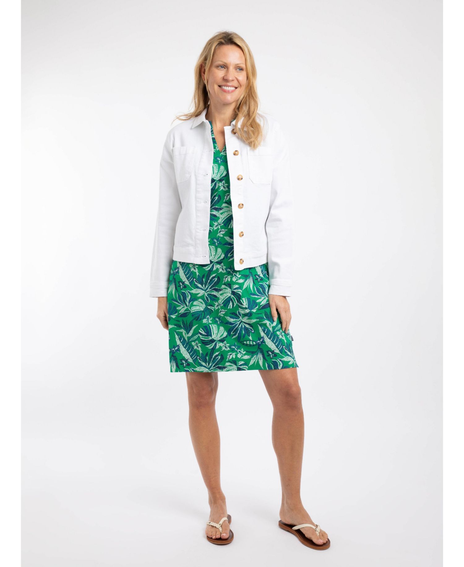 Women's Rosanna Canvas Cotton-Blend Jacket
