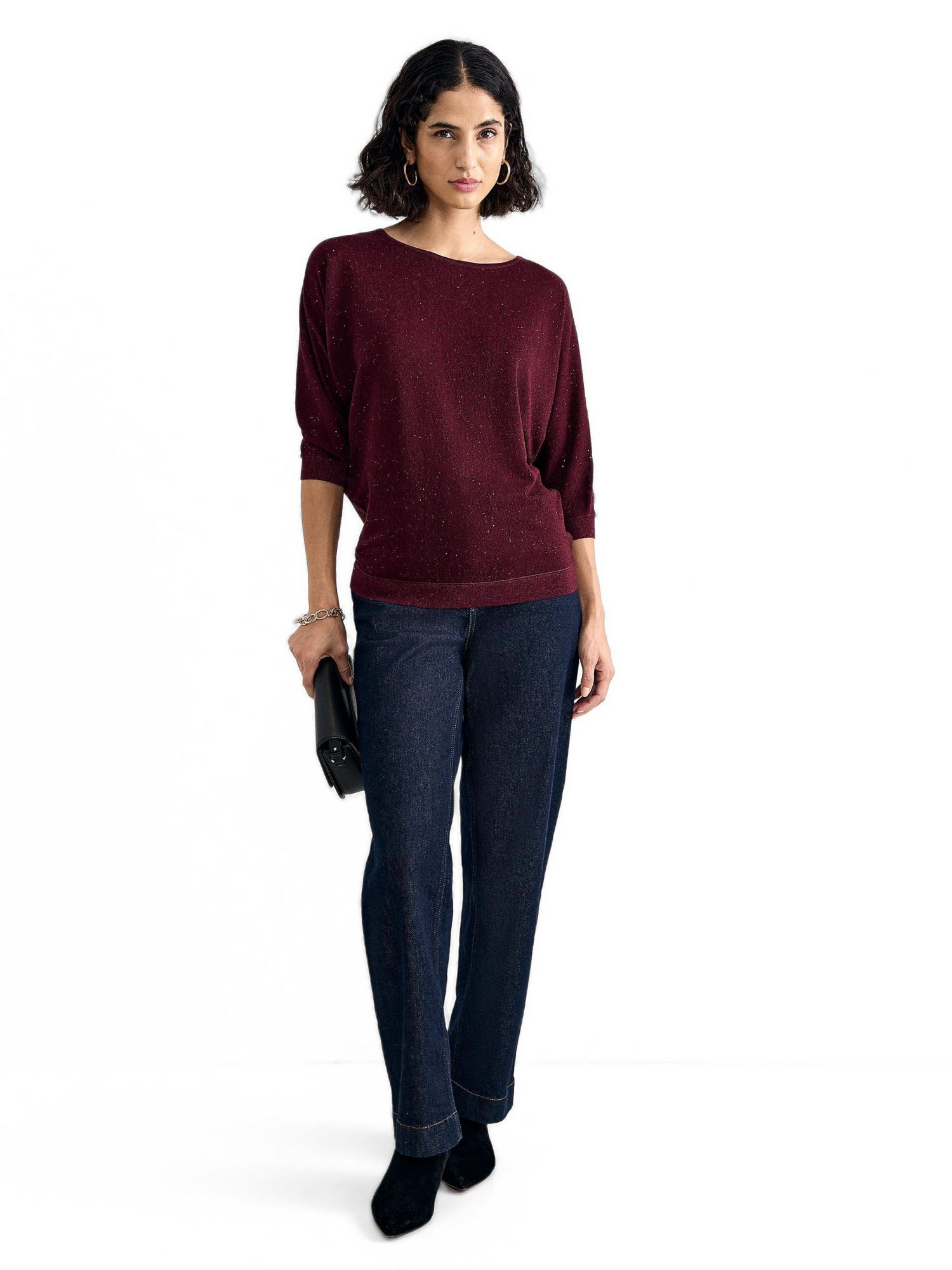 Women's Sequin Cristine Knit