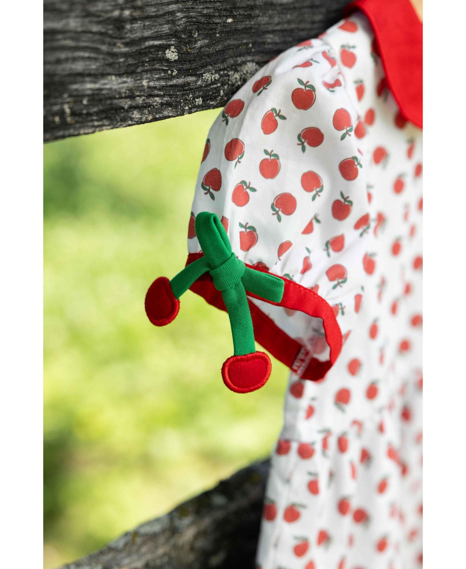 Baby Girl 12M - 24M Apple Print Dress with Apples