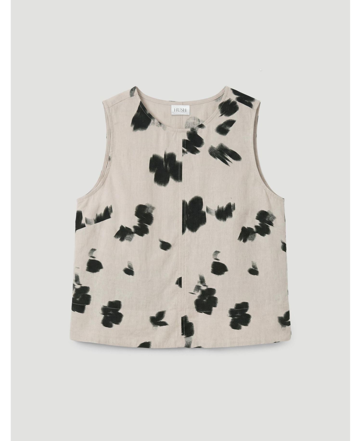 Women's Vera Linen Blend Shell Top