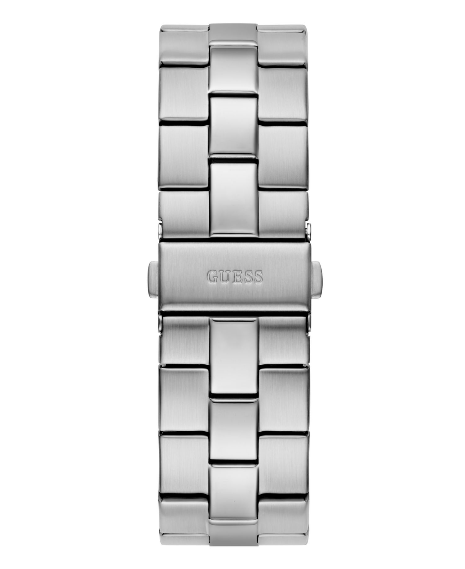 Men's Quartz Silver-Tone Stainless Steel Watch 42mm