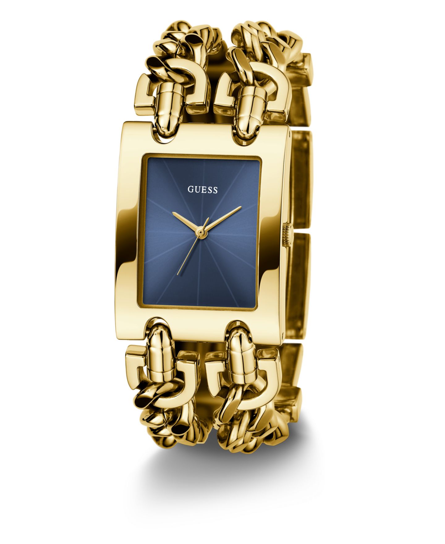 Женские часы GUESS Quartz Gold-Tone Stainless Steel Watch 28mm — фото 5