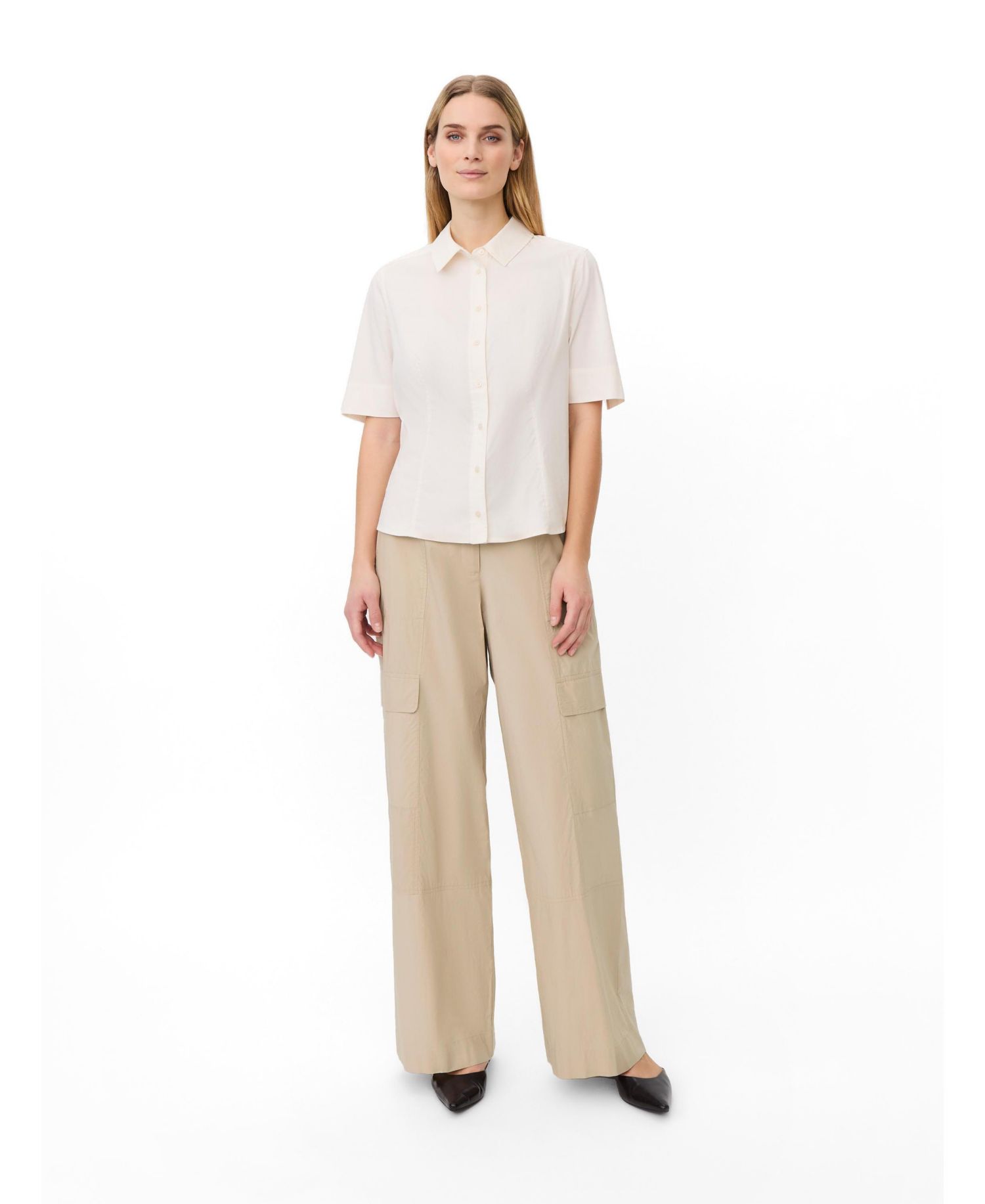 Women's MaPlythora Wide Leg Cargo Trousers