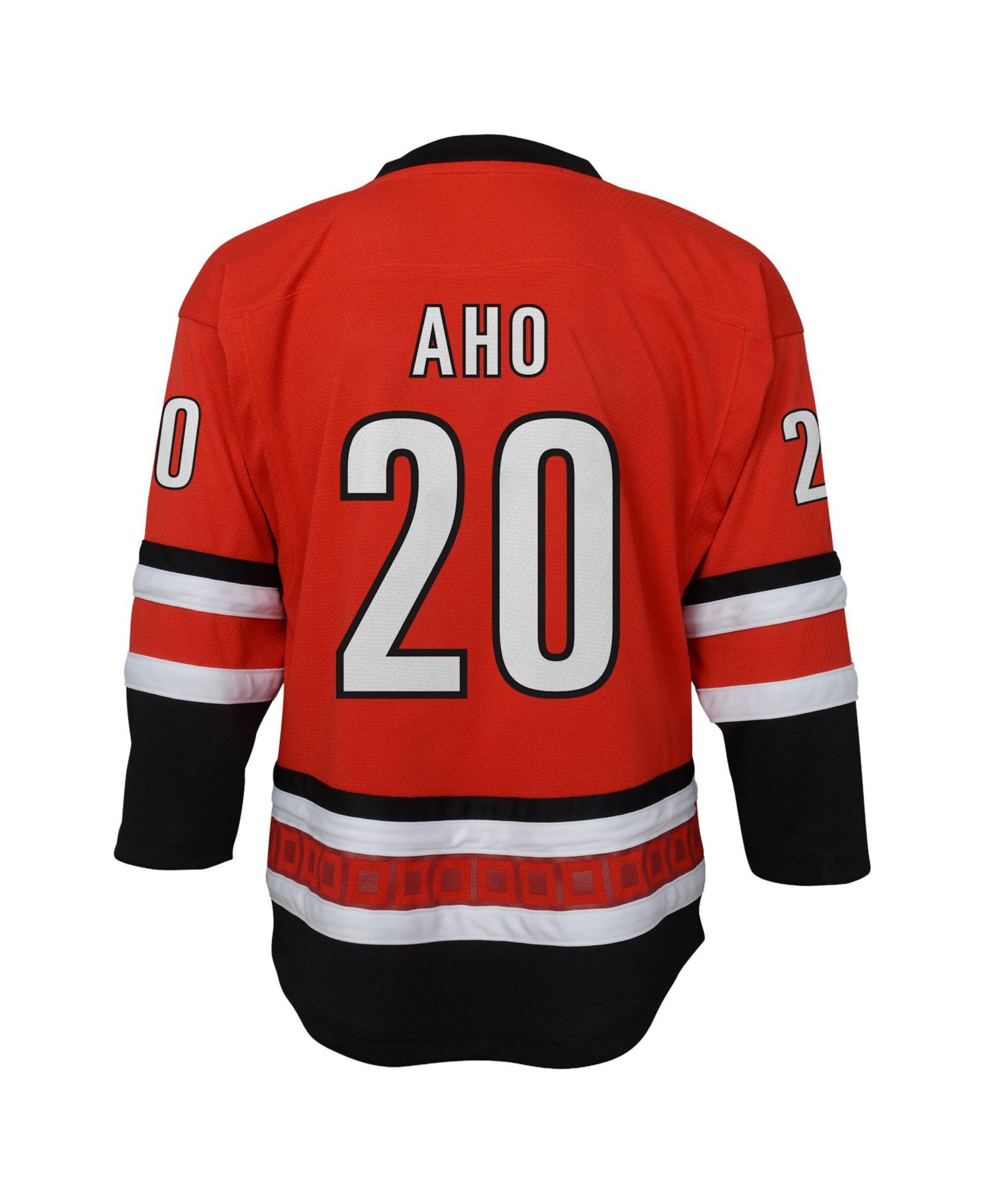 Big Boys and Girls Sebastian Aho Red Carolina Hurricanes Home Replica Jersey