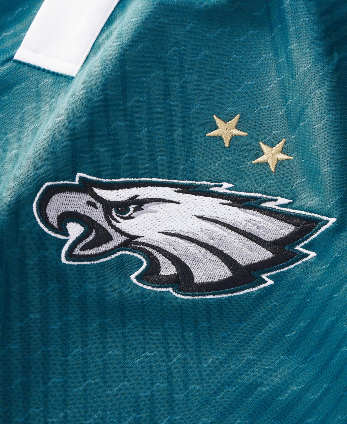 Fanatics Men's Midnight Green Philadelphia Eagles Football x Football Collared Fan Top