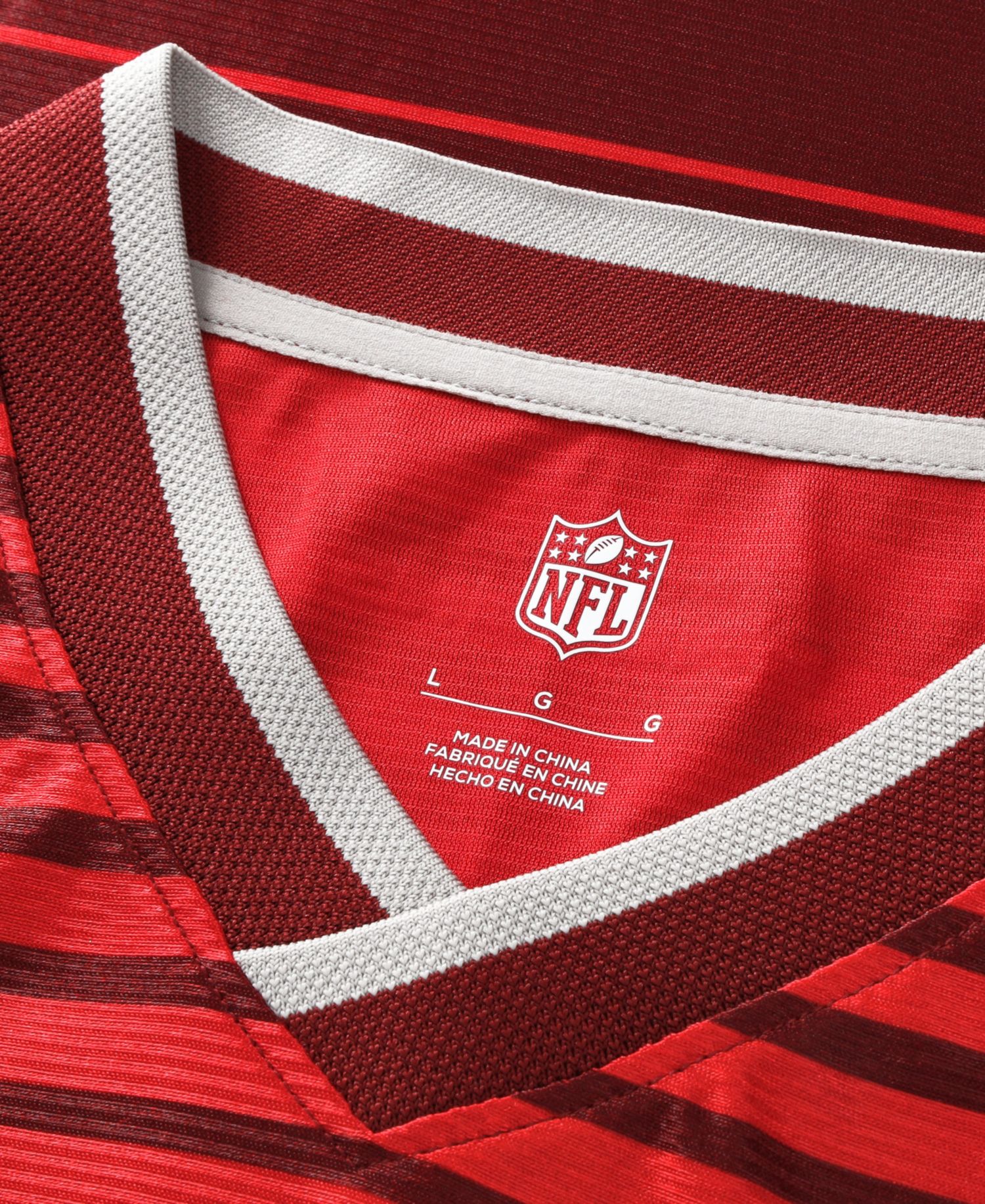 Big Boys and Girls Red Atlanta Falcons Football x Football V-Neck Fan Jersey