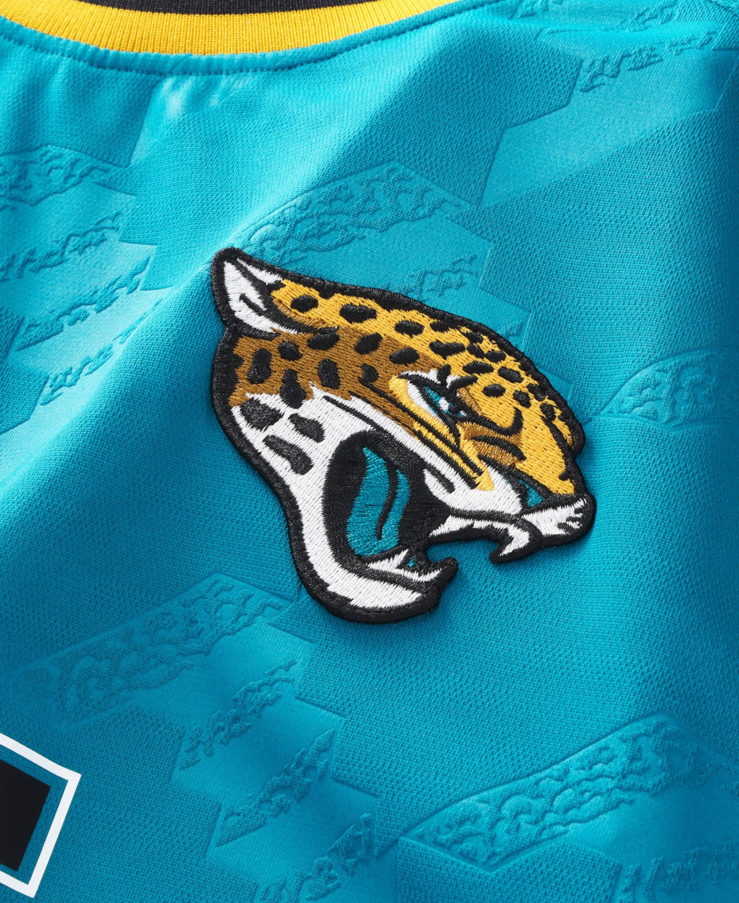 Big Boys and Girls Teal Jacksonville Jaguars Football x Football Fan Jersey