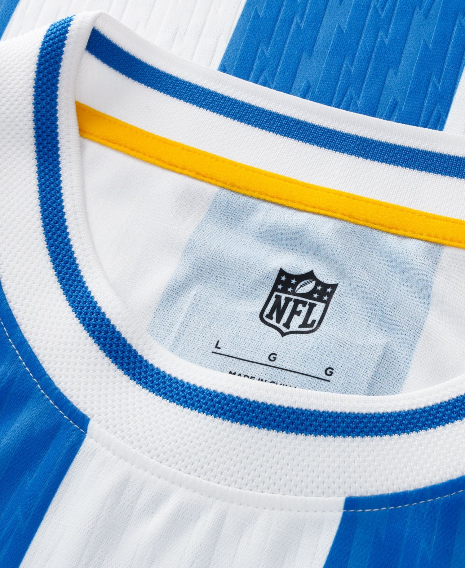 Big Boys and Girls Blue/White Los Angeles Chargers Football x Football Fan Jersey