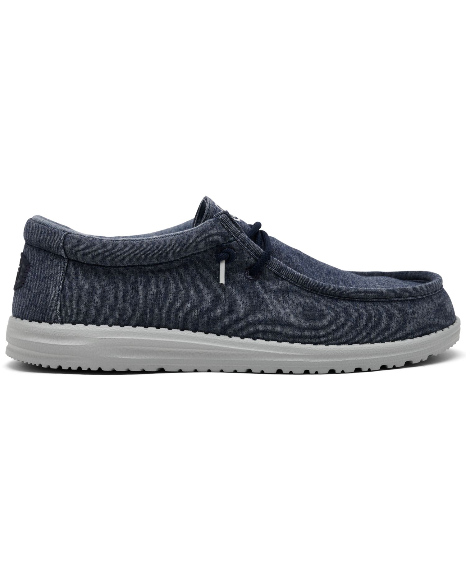 Men's Wally Stretch Jersey Slip-On Lifestyle Moccasin Loafers from Finish Line