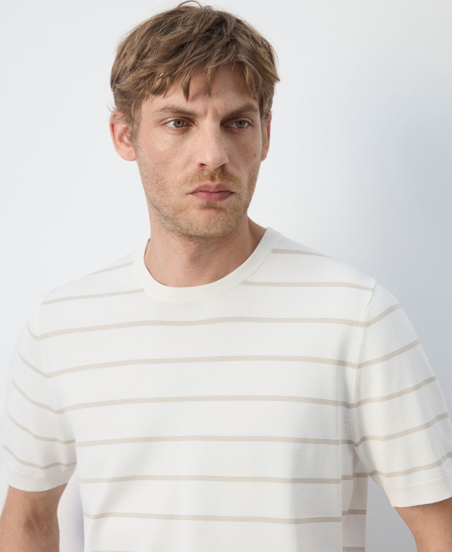 Men's Striped Jersey T-Shirt