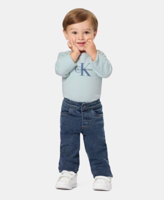 Baby Boys' Long-Sleeve Bodysuit and Pants, 2-Piece Set