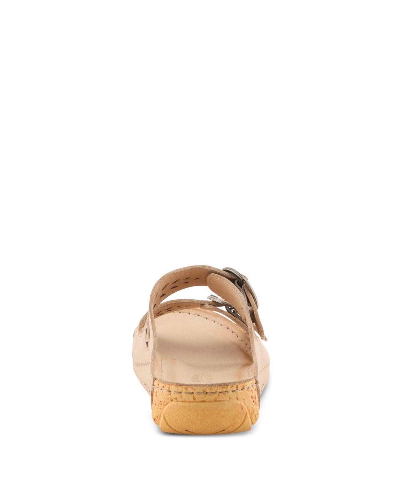 Женские сандалии Spring Step Gelatia Slide Wedge with Laser-Cut Detail, цвет: Бежевый — фото 4