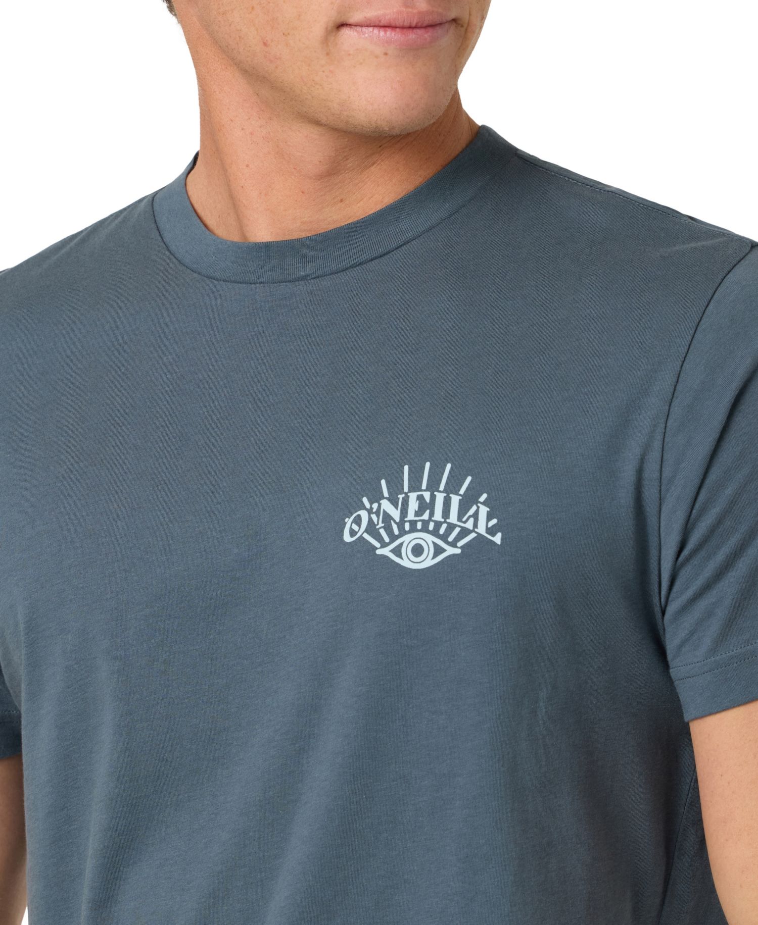 Men's Sun Eye Classic Silhouette Crewneck T-Shirt