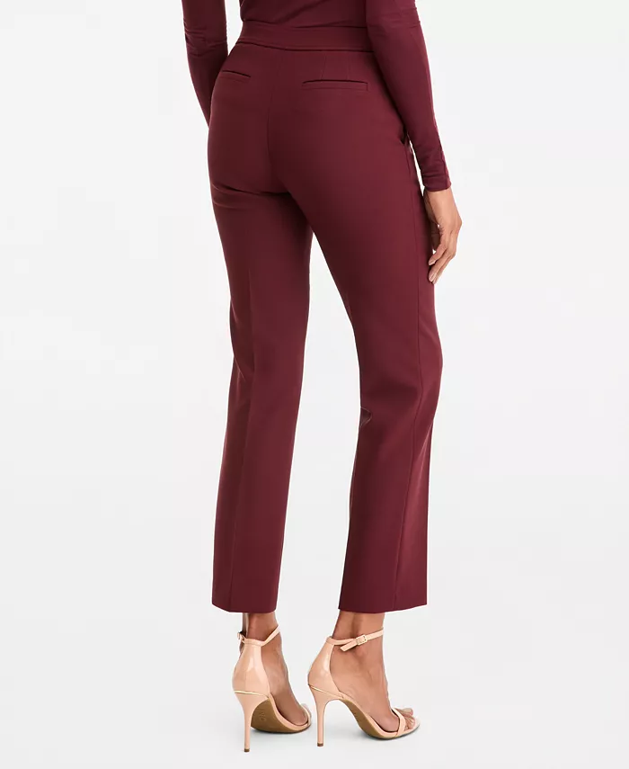 Women's Mid-Rise Straight-Leg Pants - thumbnail 8