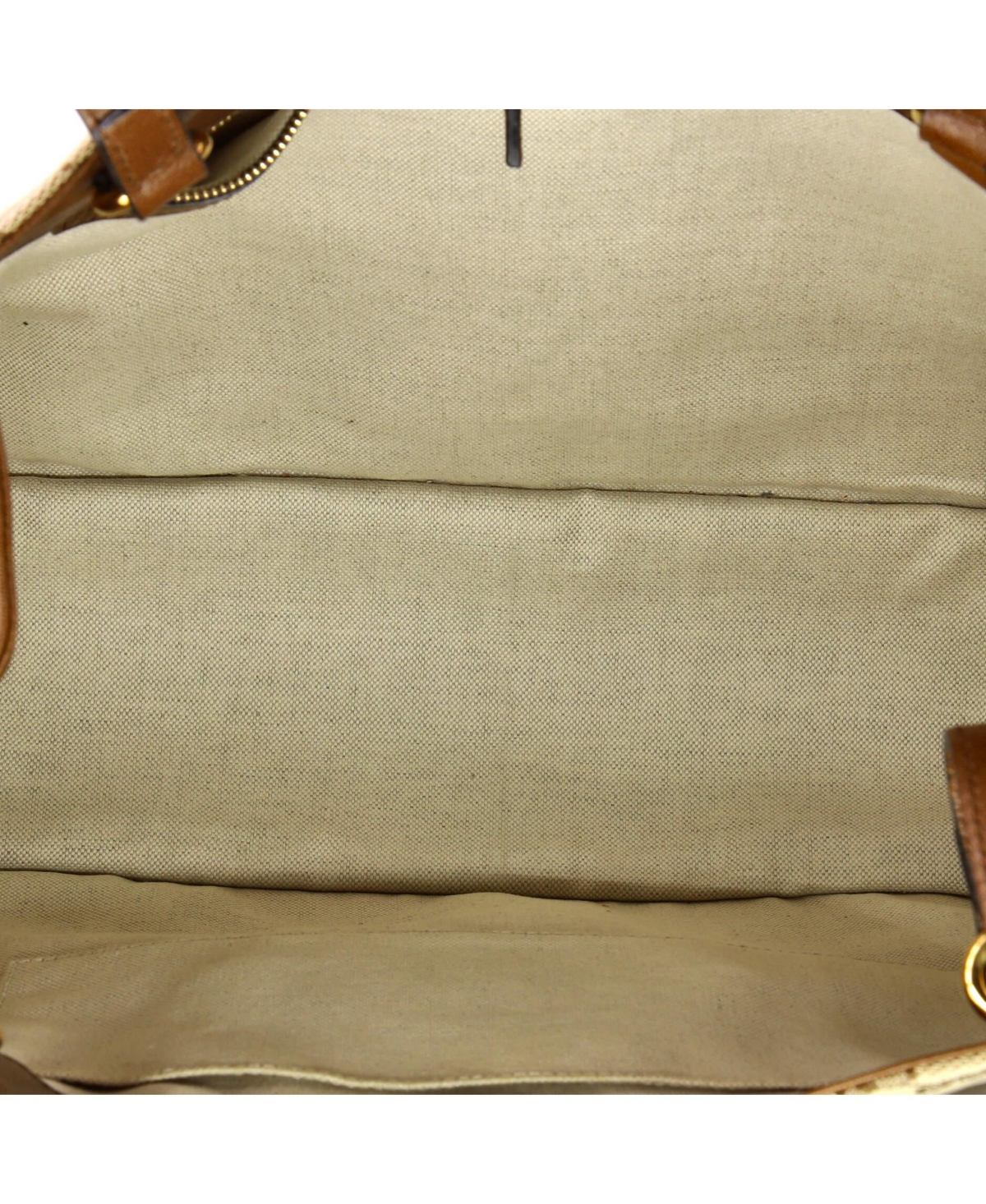Pre-Owned Gucci Medium Horsebit 1955 Tote Gg Canvas with Leather
