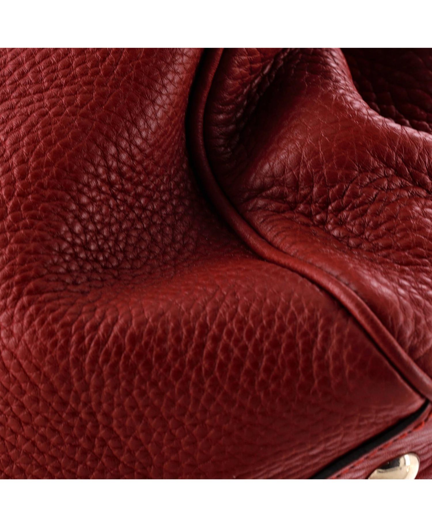 Medium Bamboo Shopper Tote Leather