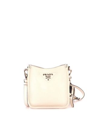 Mini Logo Strap Crossbody Bag Vitello Daino
