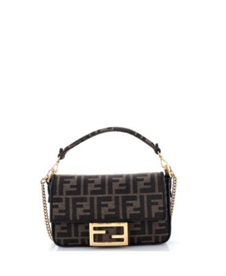 Mini Baguette NM Bag Zucca Canvas