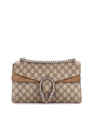 Small Dionysus Bag GG Coated Canvas