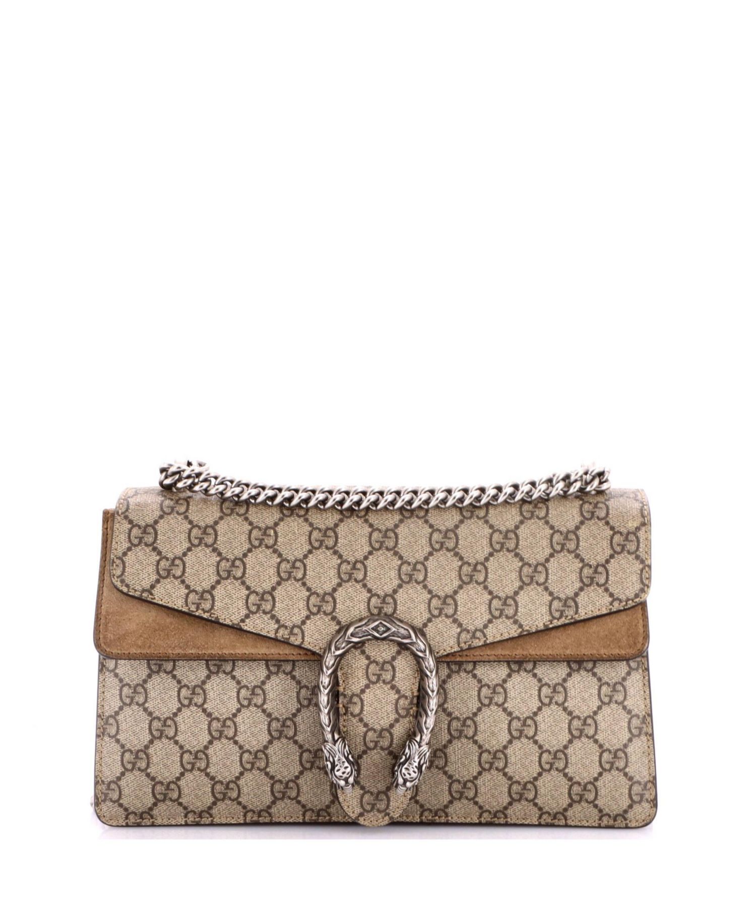 Small Dionysus Bag GG Coated Canvas