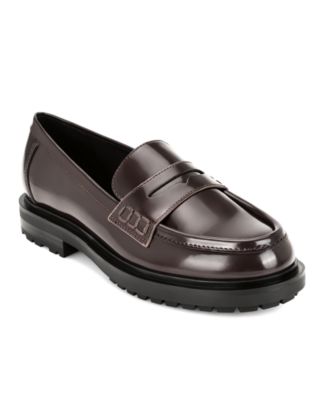 Women's Teven Slip-On Lug Sole Penny Loafers