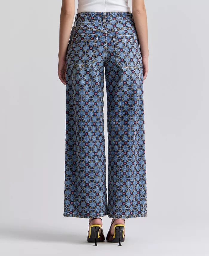 Women's Mid-Rise Wide-Leg Jeans - thumbnail 5