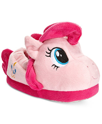 Girls My Little Pony Pony Pal Slippers Shoes Aqua/Pink Toddler Childrens Size UK 6-12