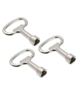 Triangle Socket Spanner Key Electrical Cabinet Gas Water Meter Elevator Lock 3 Pack