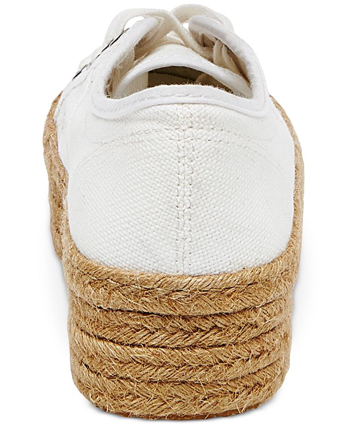 jute platform sneakers