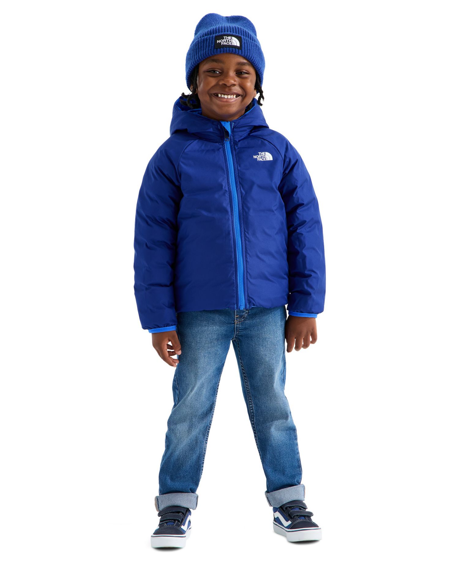 Boys' and Girls' 2T-7 Reversible Perrito Hooded Jacket