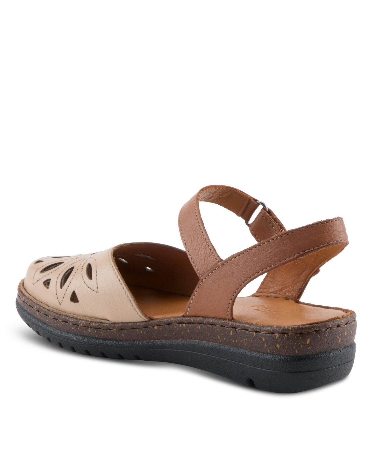 Женские балетки Spring Step Azmira Mary Jane with Laser-Cut Detail, цвет: Бежевый разноцветный — фото 7