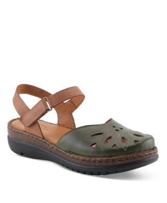 Women's Azmira Mary Jane with Laser-Cut Detail Sandals