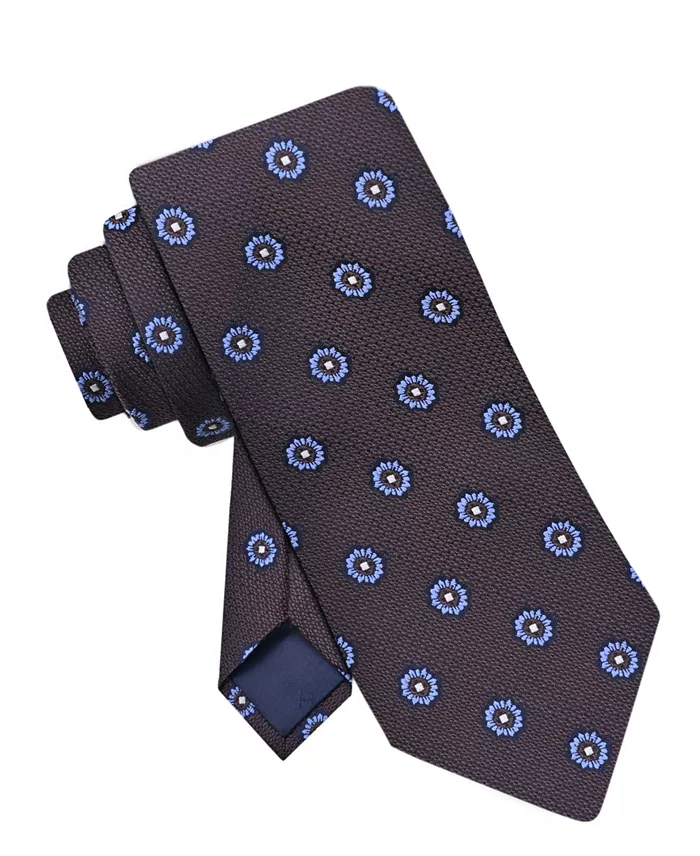 Men's Burnside Floral Medallion Classic Tie - thumbnail 4