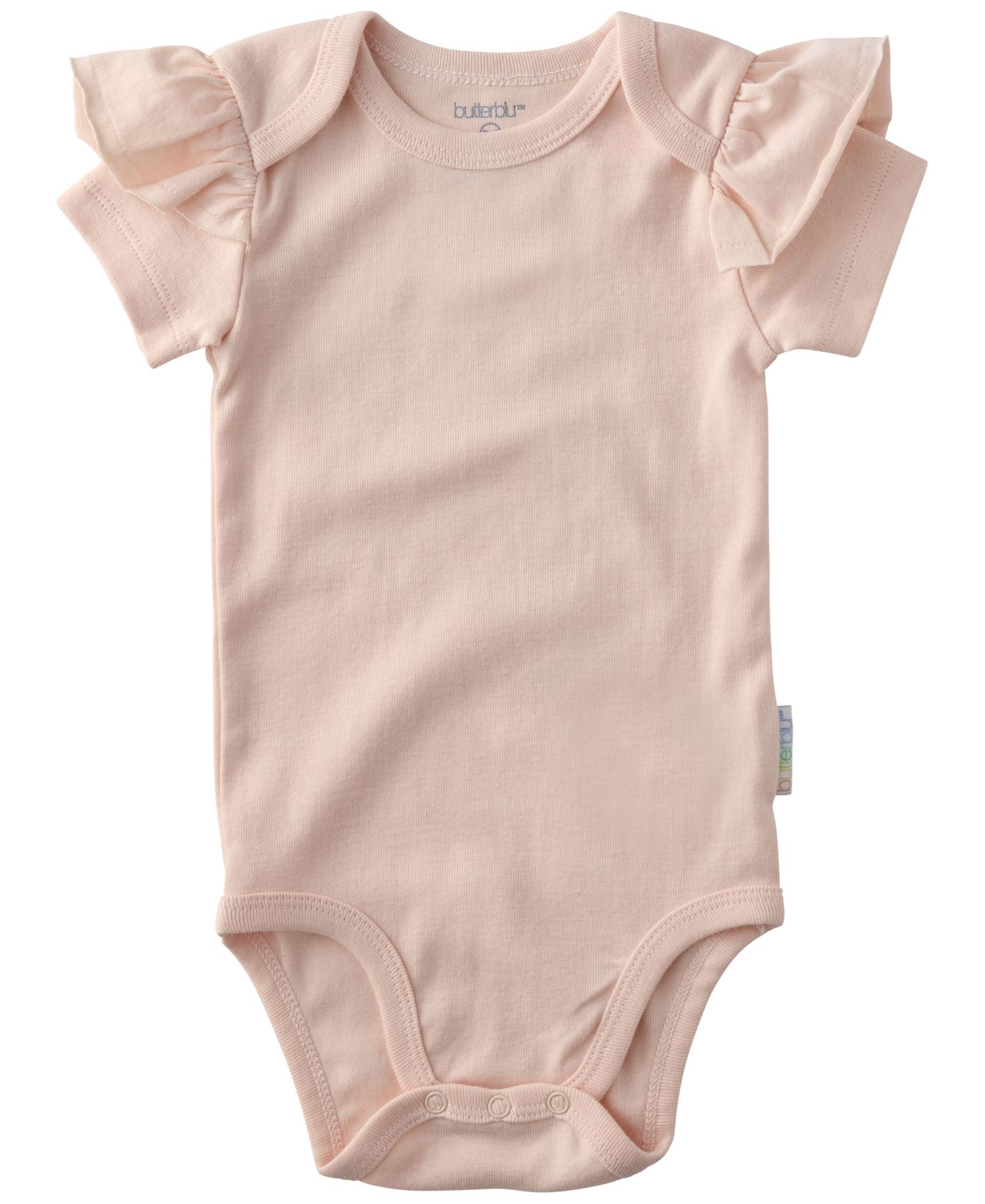 Baby Girls' Rory Ruffle Shoulder Bodysuits, 5-Pack