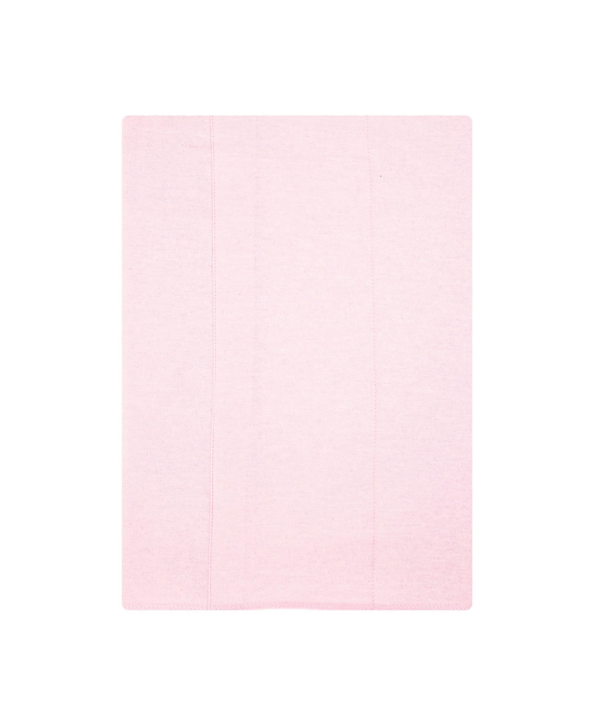 Hudson Baby Girl Cotton Poly Flannel Burp Cloths 7-Pack, Happy Strawberries