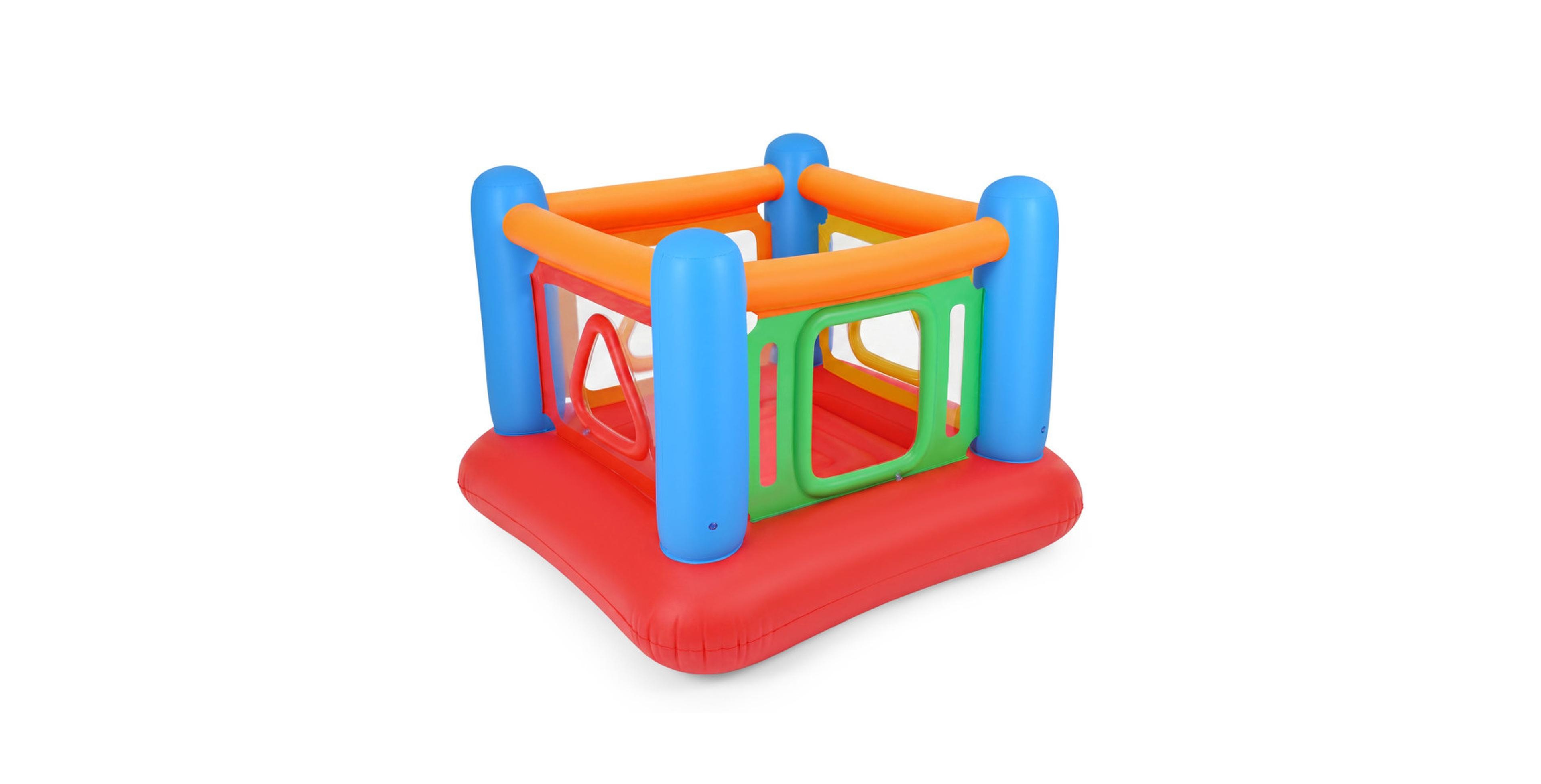 Hongge 3-in-1 Blow Up Jumping House with Transparent Side Walls